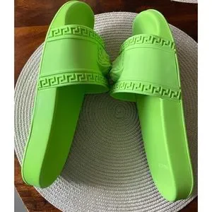 Versace green rubber pool slides, 42
Made in Italy Versace | Shoes | Versace Green Rubber Pool Slides 42made In  main image 3